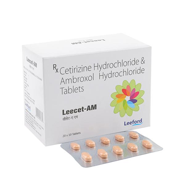 Leecet Am (Ambroxol 60 Mg+Cetirizine 5 Mg)