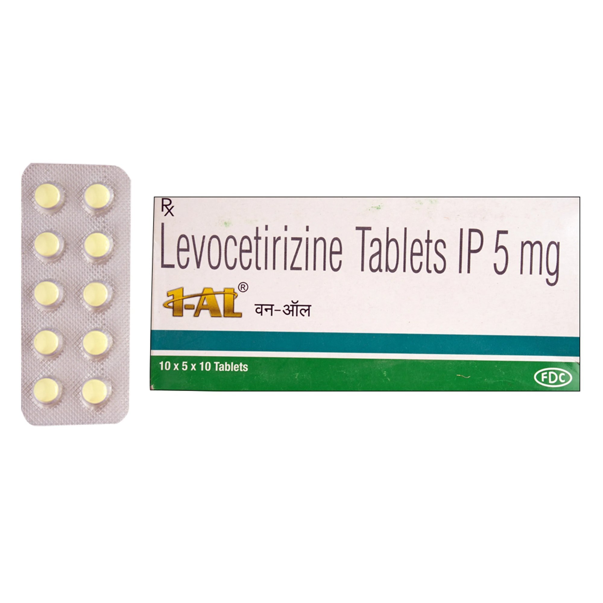 1 Al (Levocetirizine) 10 Mg