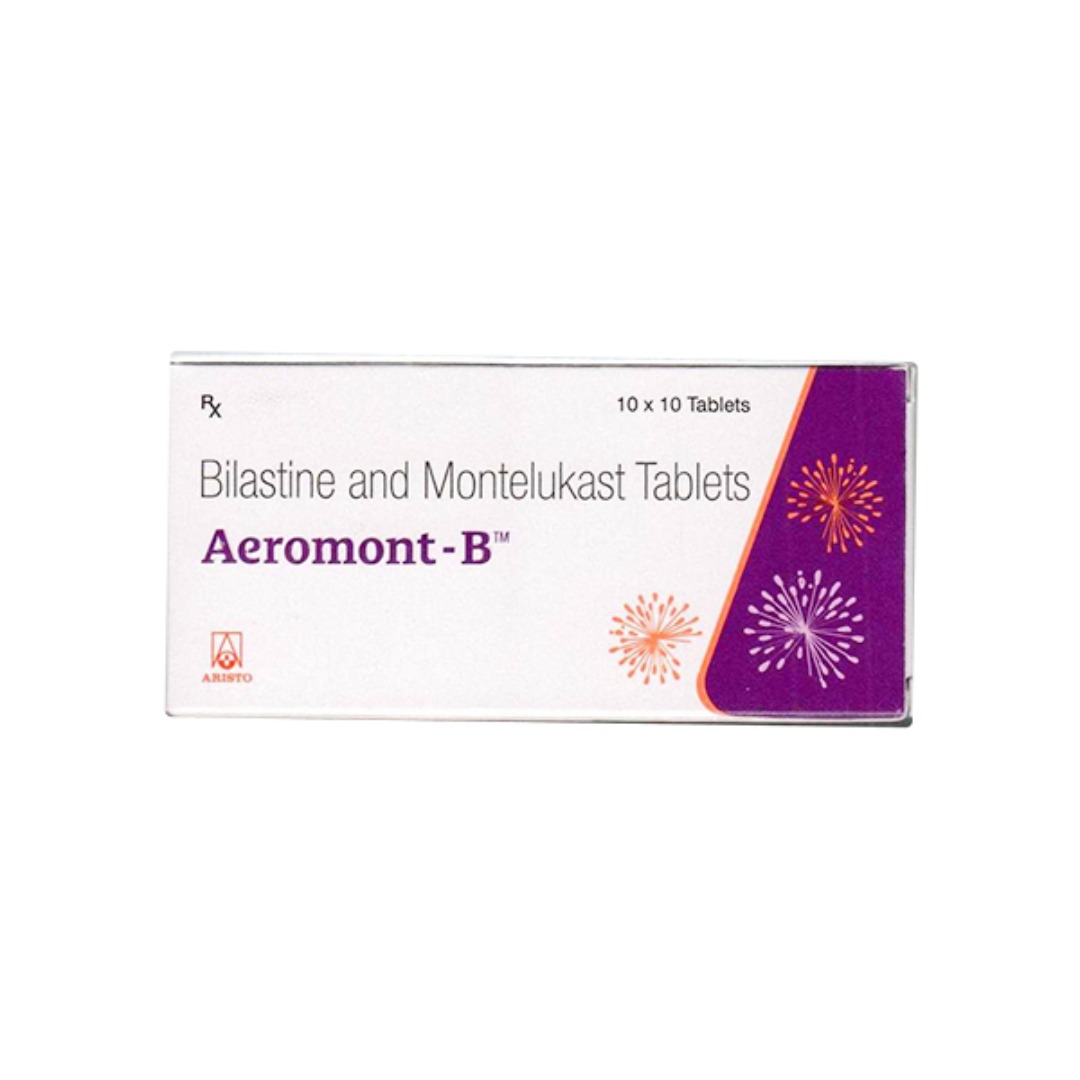 Aeromont B (Bilastine 20 Mg+Montelukast 10 Mg)